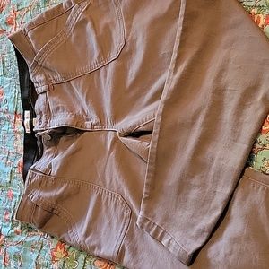 Knox Rose Stretch Twill Skinny Pants Size 14 Mocha